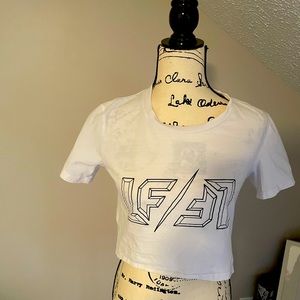 LF THE BRAND cropped t-shirt